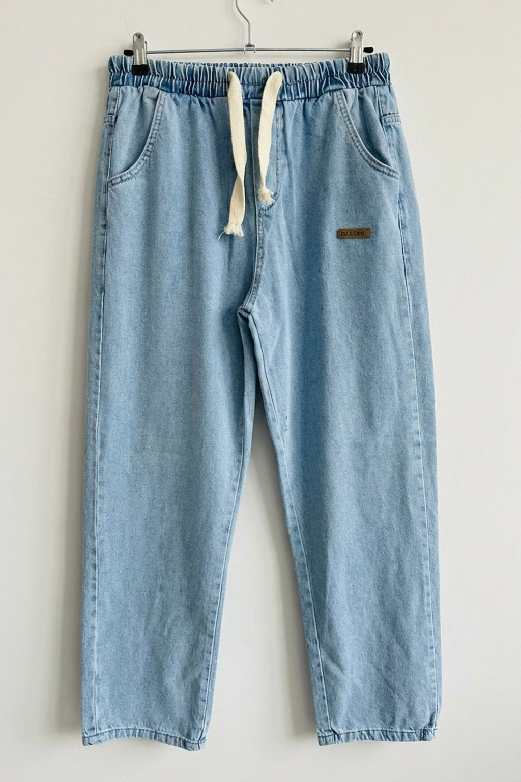 Erkek Rahat Kesim Denim Mavi Pantolon