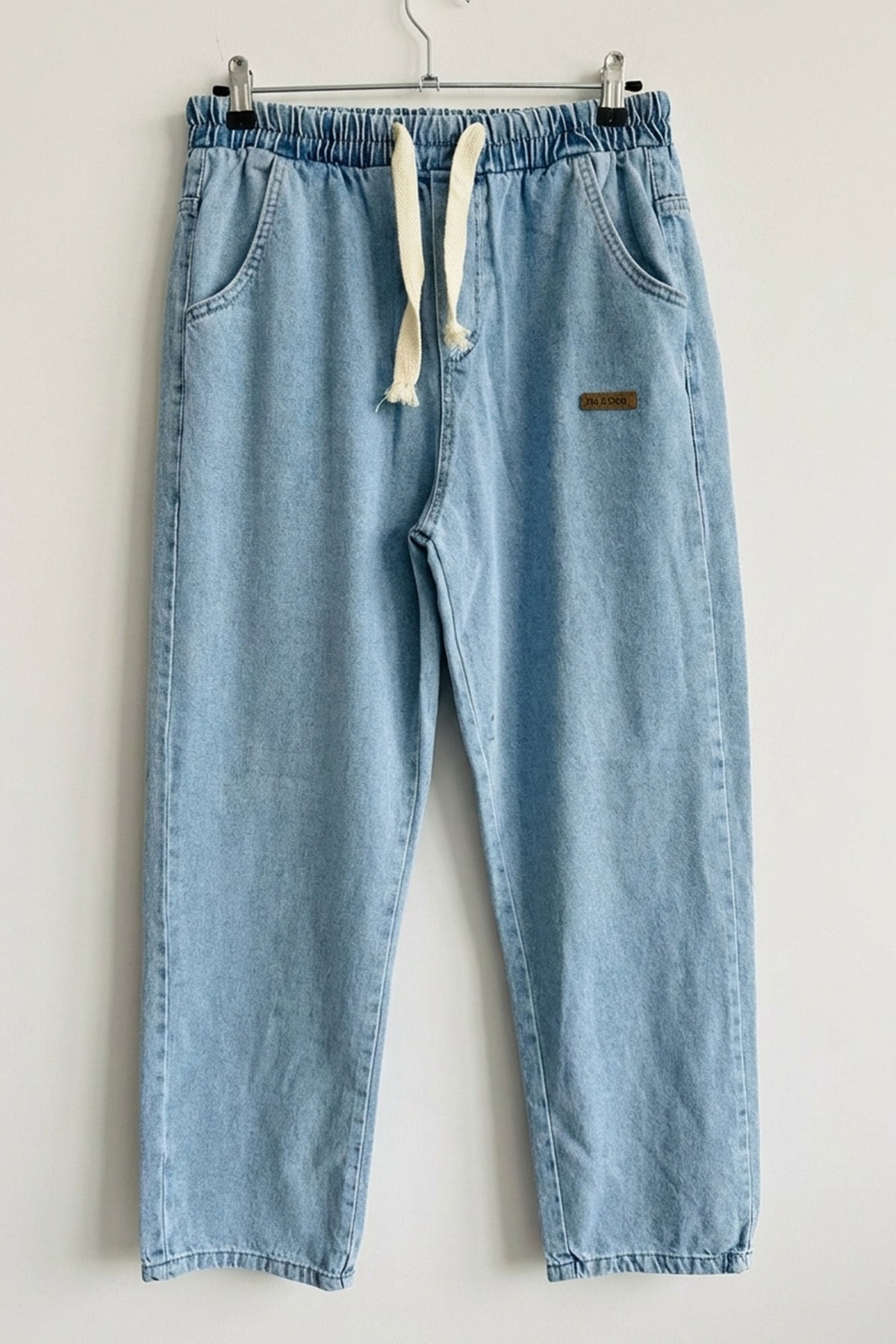 Erkek Rahat Kesim Denim Mavi Pantolon