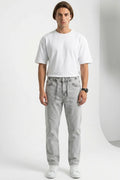 Erkek Rahat Kesim Baggy Denim Taş Pantolon