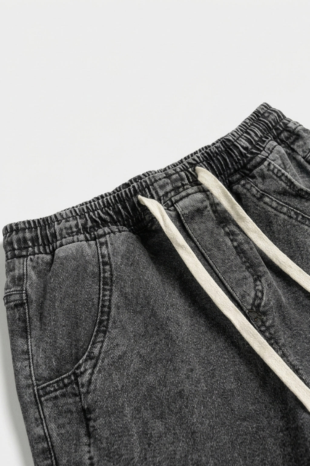 Erkek Rahat Kesim Baggy Denim Antrasit Pantolon