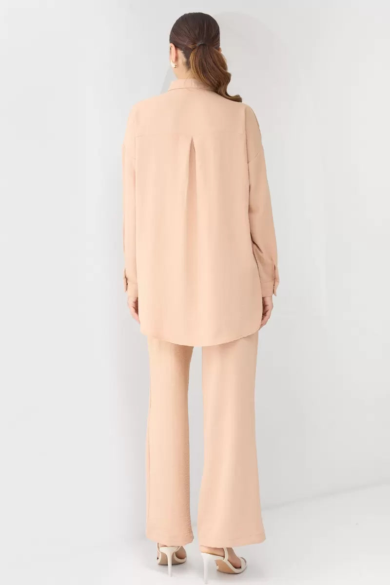 Kadın Oversize Kesim Vizon Takım