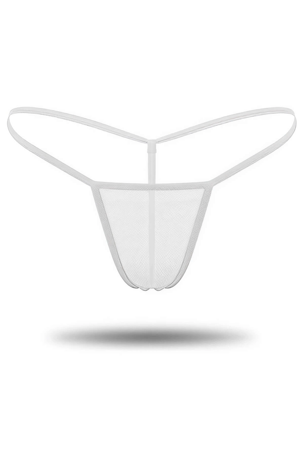 3'lü Renkli Transparan Tül String Tanga TM0369