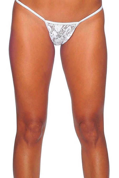 Beyaz Dantelli Tanga TM1165 - S