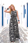 Siyah Desenli Tulum